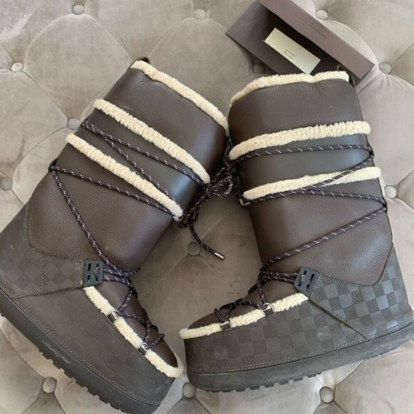 Louis Vuitton limited edition snowstorm boots - men size - Picture 7 of 12